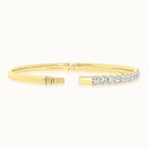 Diamond French Set Bangle