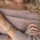 Infinity Diamond Bangle