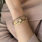 Snake Diamond Cuff