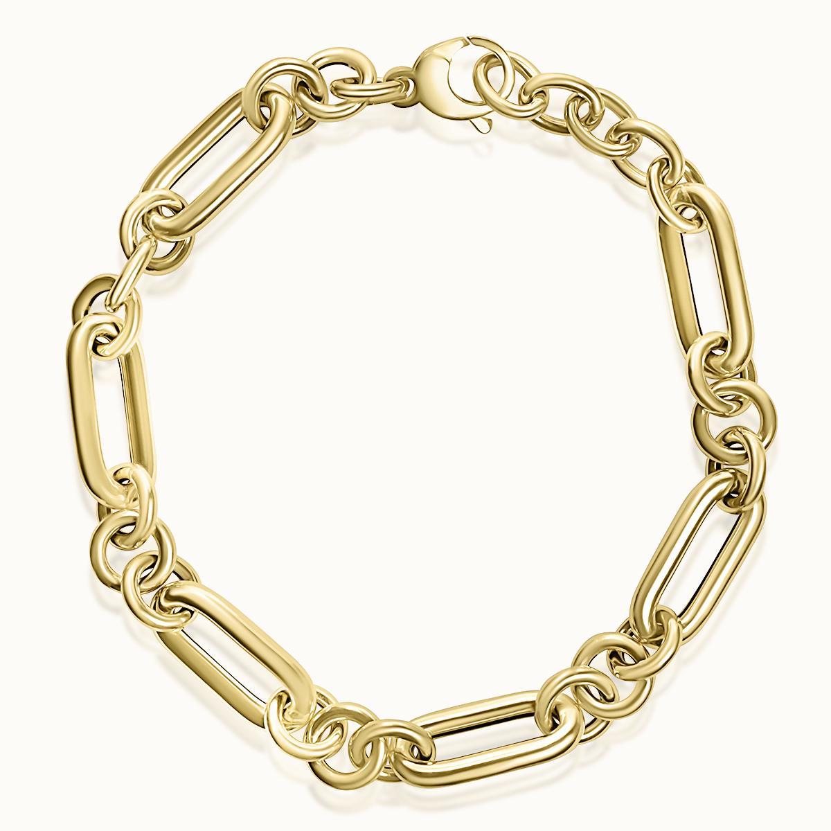 Chunky Mixed Link Bracelet