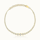 Bezel Set Diamond Bracelet