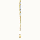 Bezel Set Diamond Bracelet