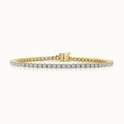 Prong Set Diamond Line Bracelet