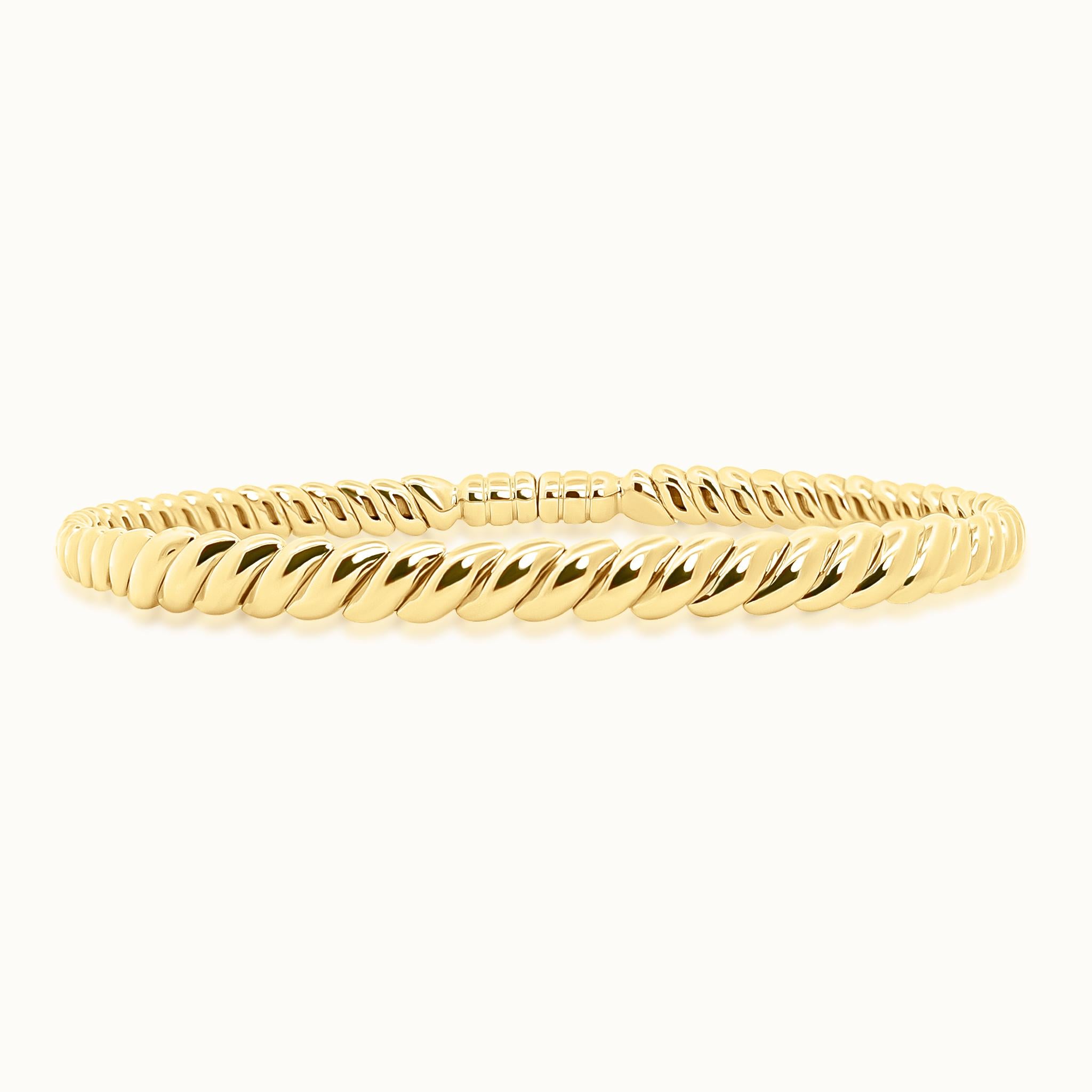 Twisted Rope Bangle