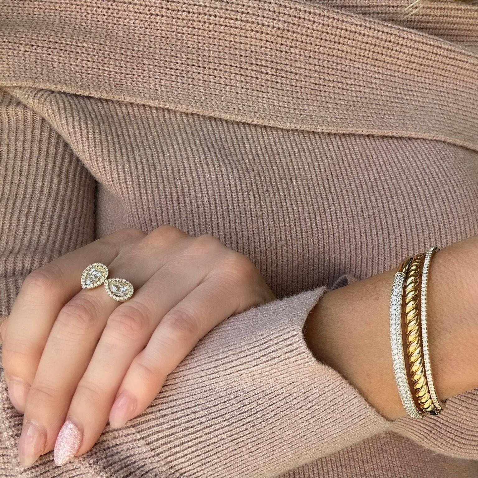 Twisted Rope Bangle