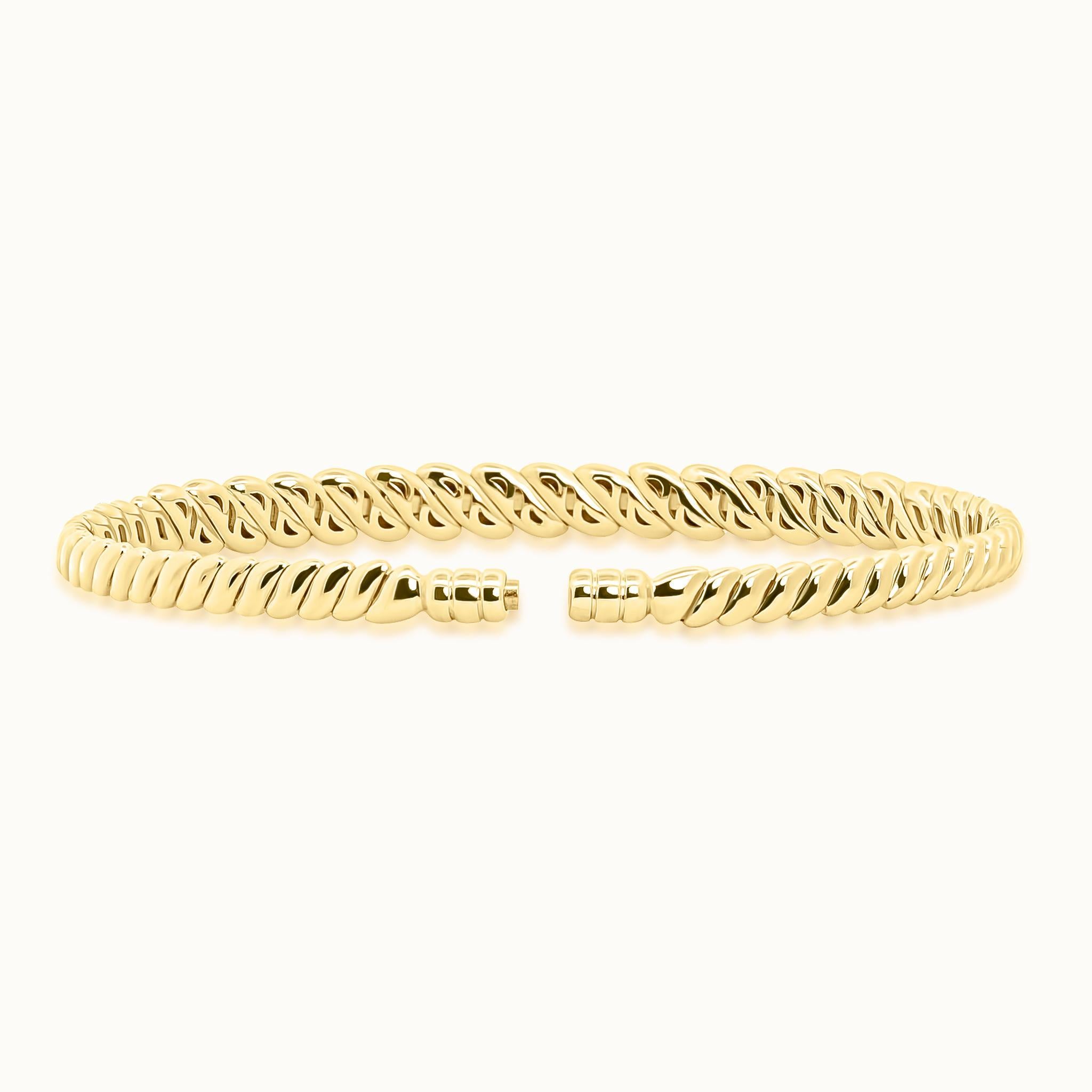 Twisted Rope Bangle