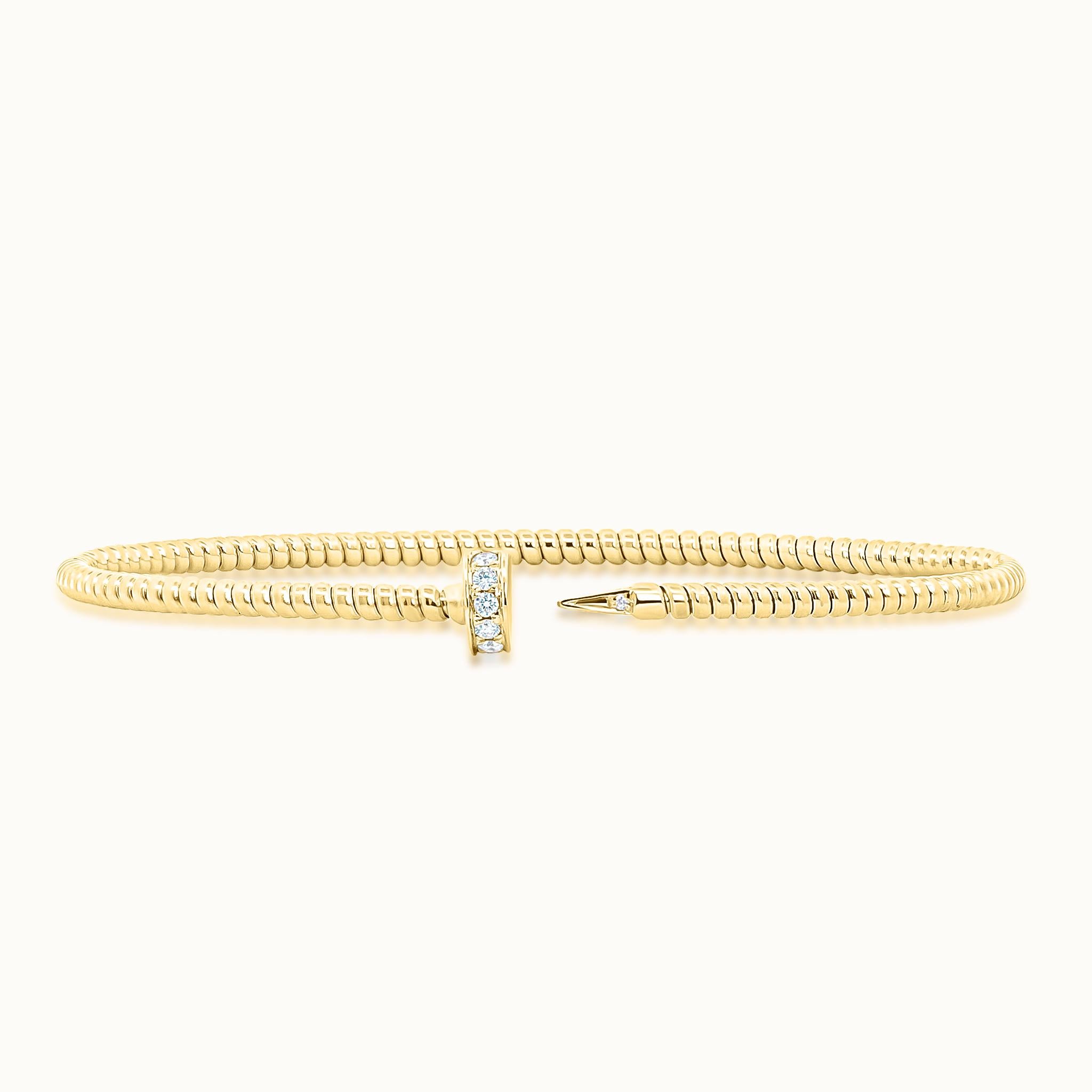 Diamond Nail Flex Bangle