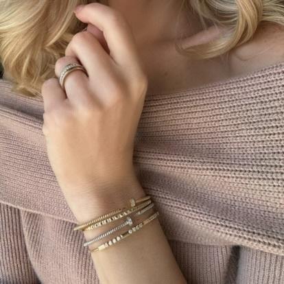 Diamond Nail Flex Bangle