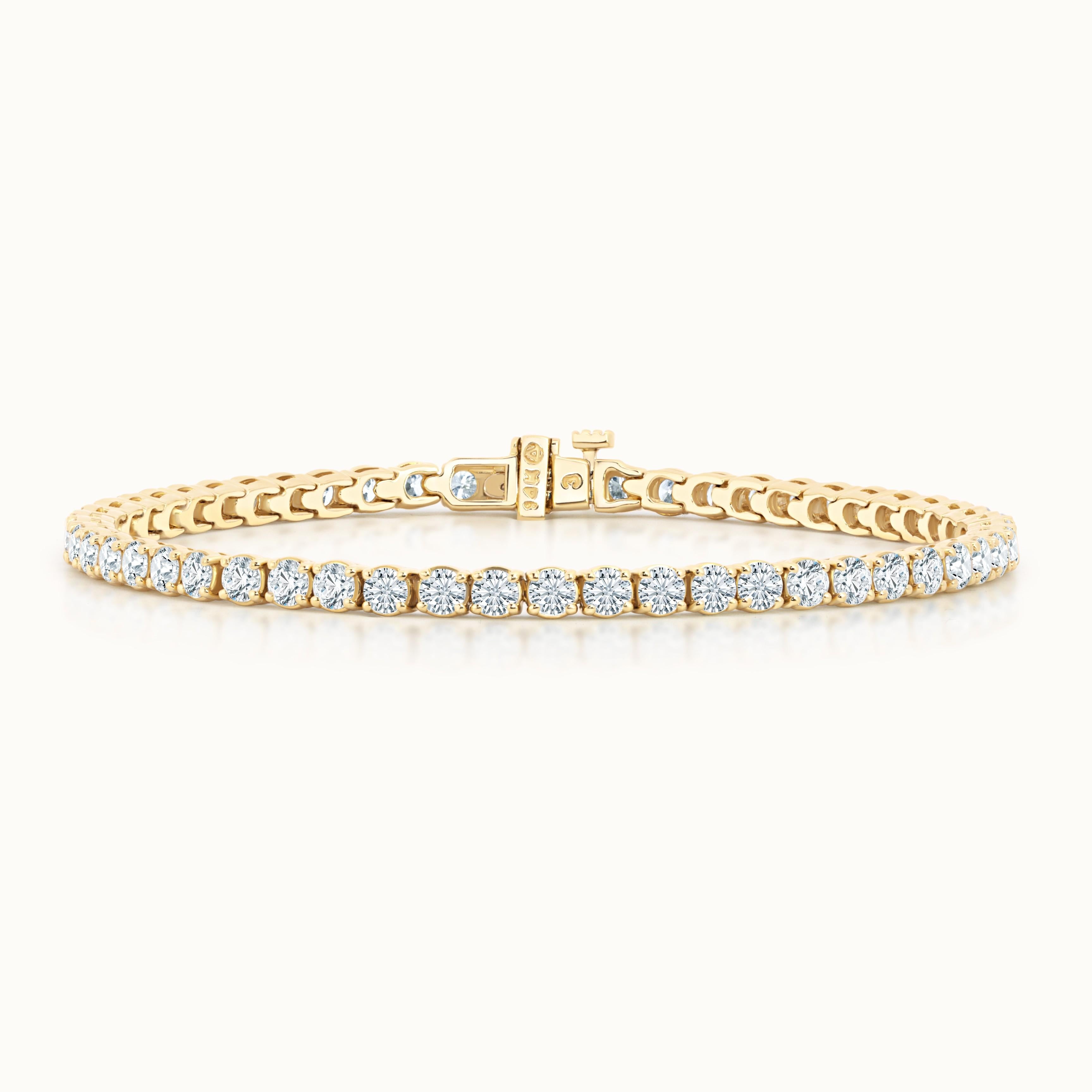 Diamond Line Bracelet 5 ct