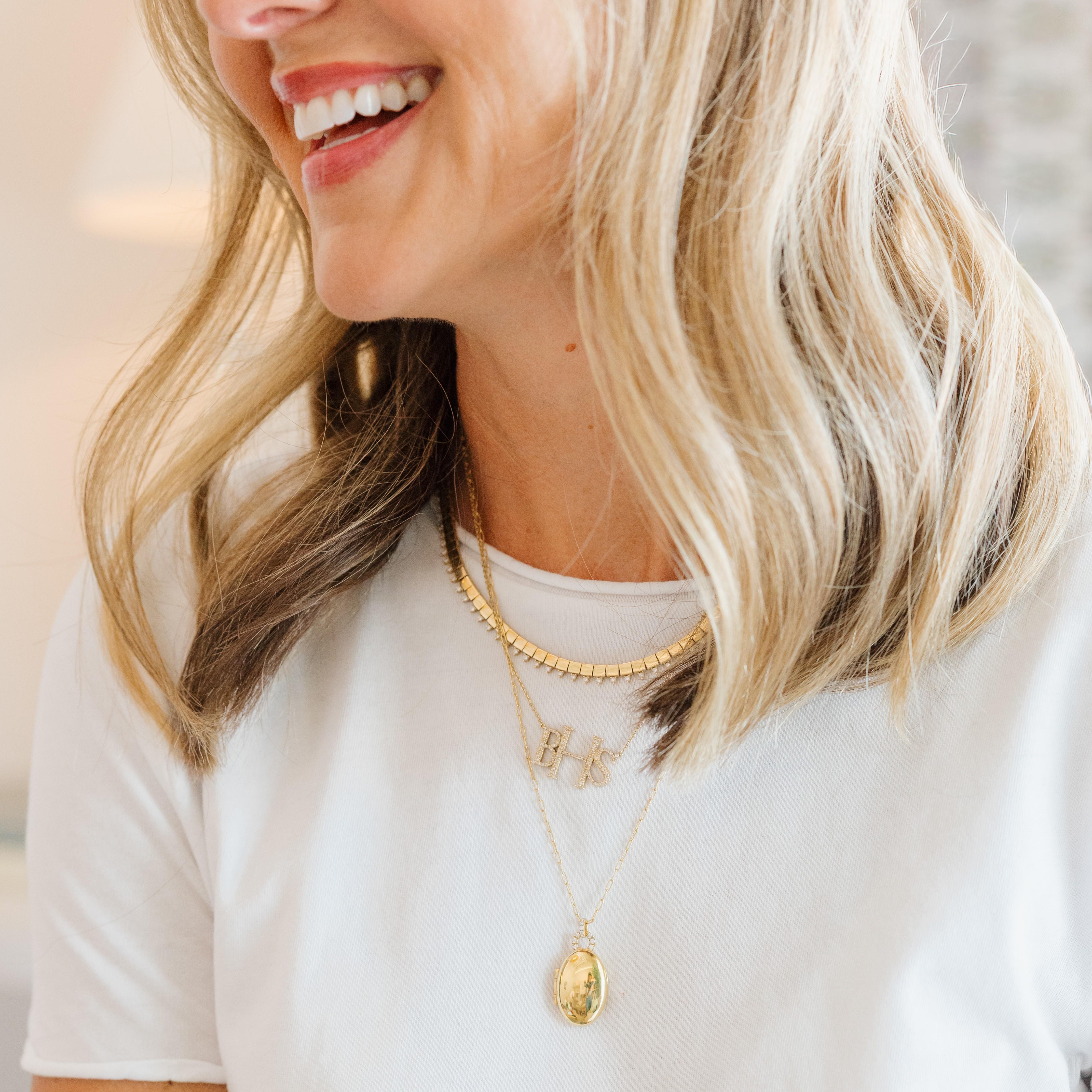 Diamond Spike Necklace