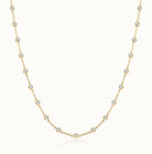 Diamond Station Necklace