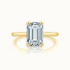 Lennon Emerald Cut Diamond Solitaire