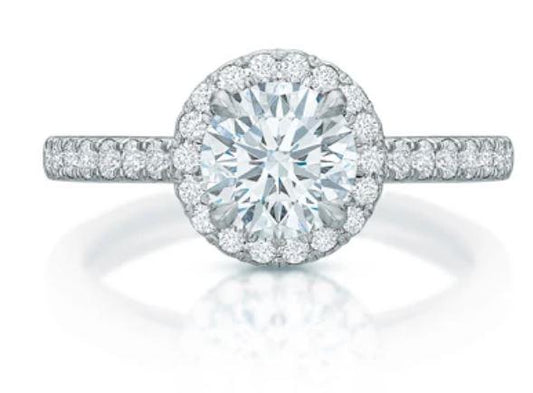Kate Round Diamond Halo