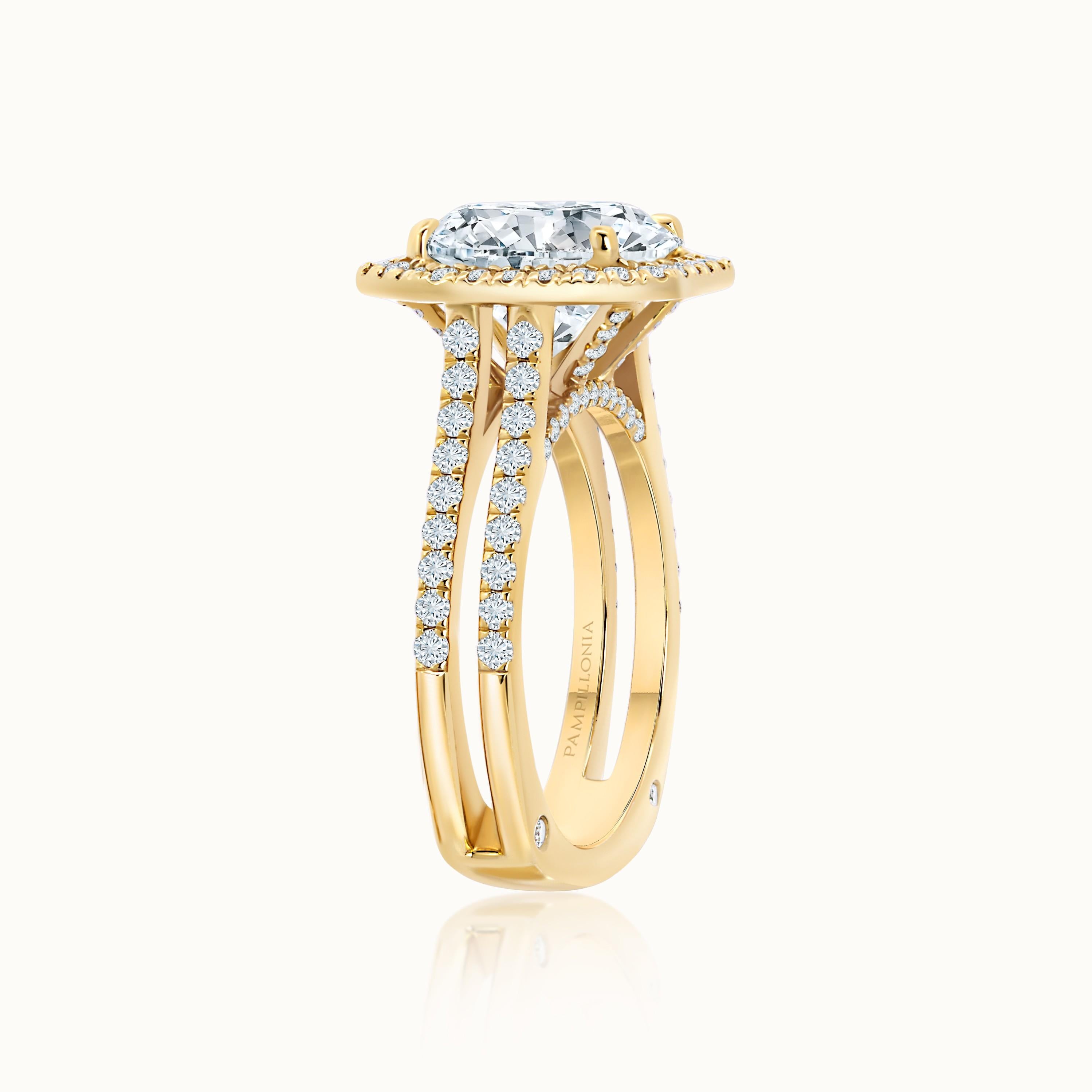 Gabriella Diamond Halo Round