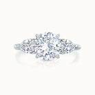 Lauren Round & Pear Three Stone