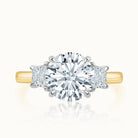 Lennon Round Diamond Three Stone