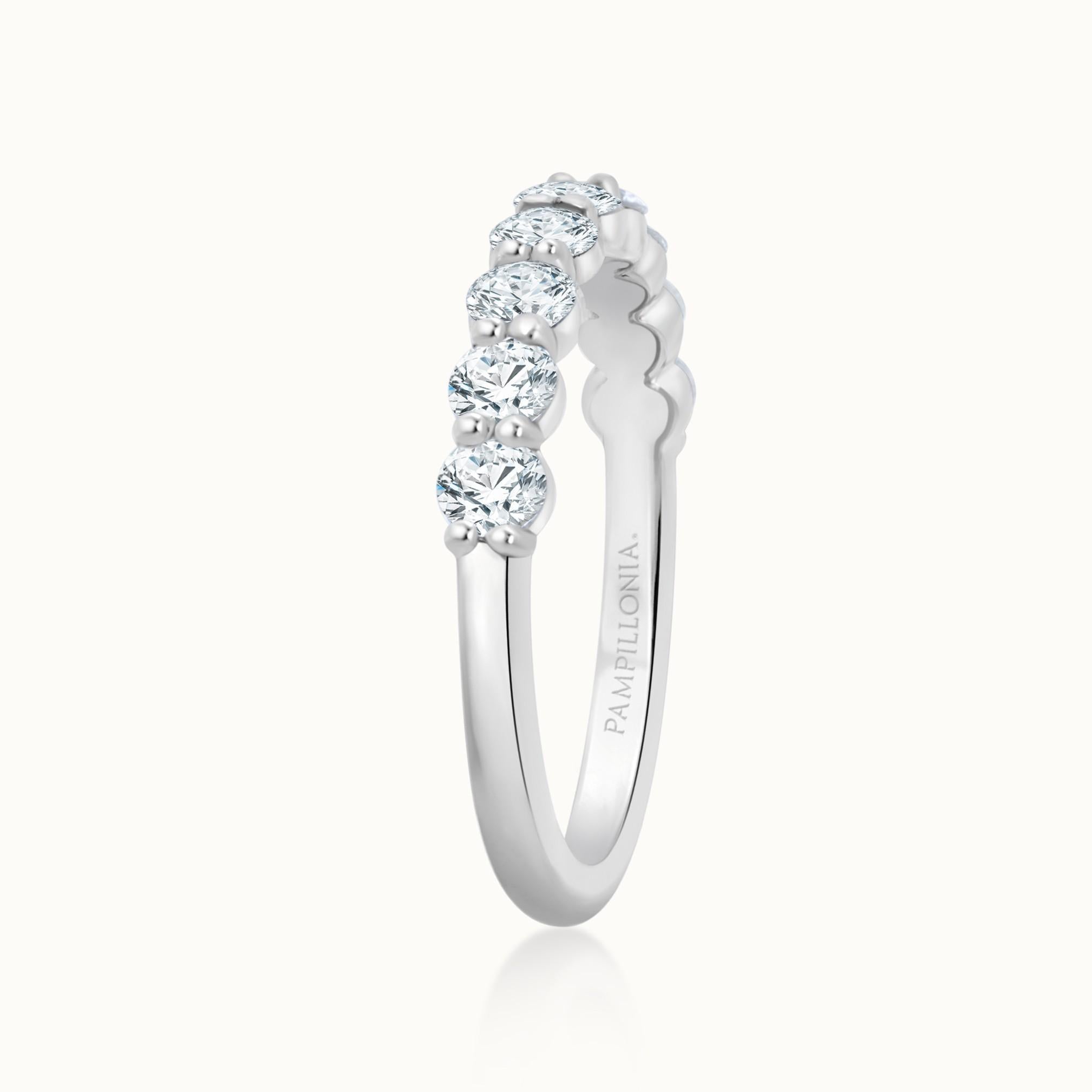 Savannah Round Diamond Band 3mm