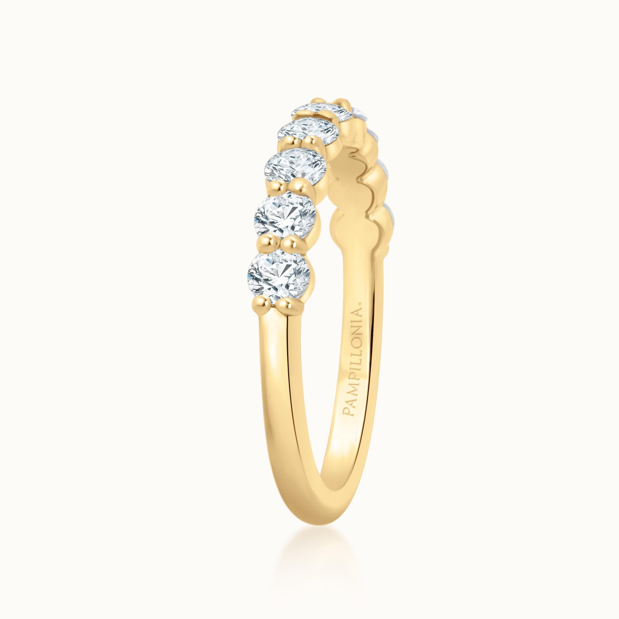 Savannah Round Diamond Band 3mm