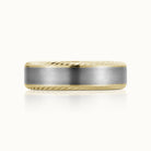 Two Tone Rope Mens Band