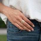 Alternating Diamond Band