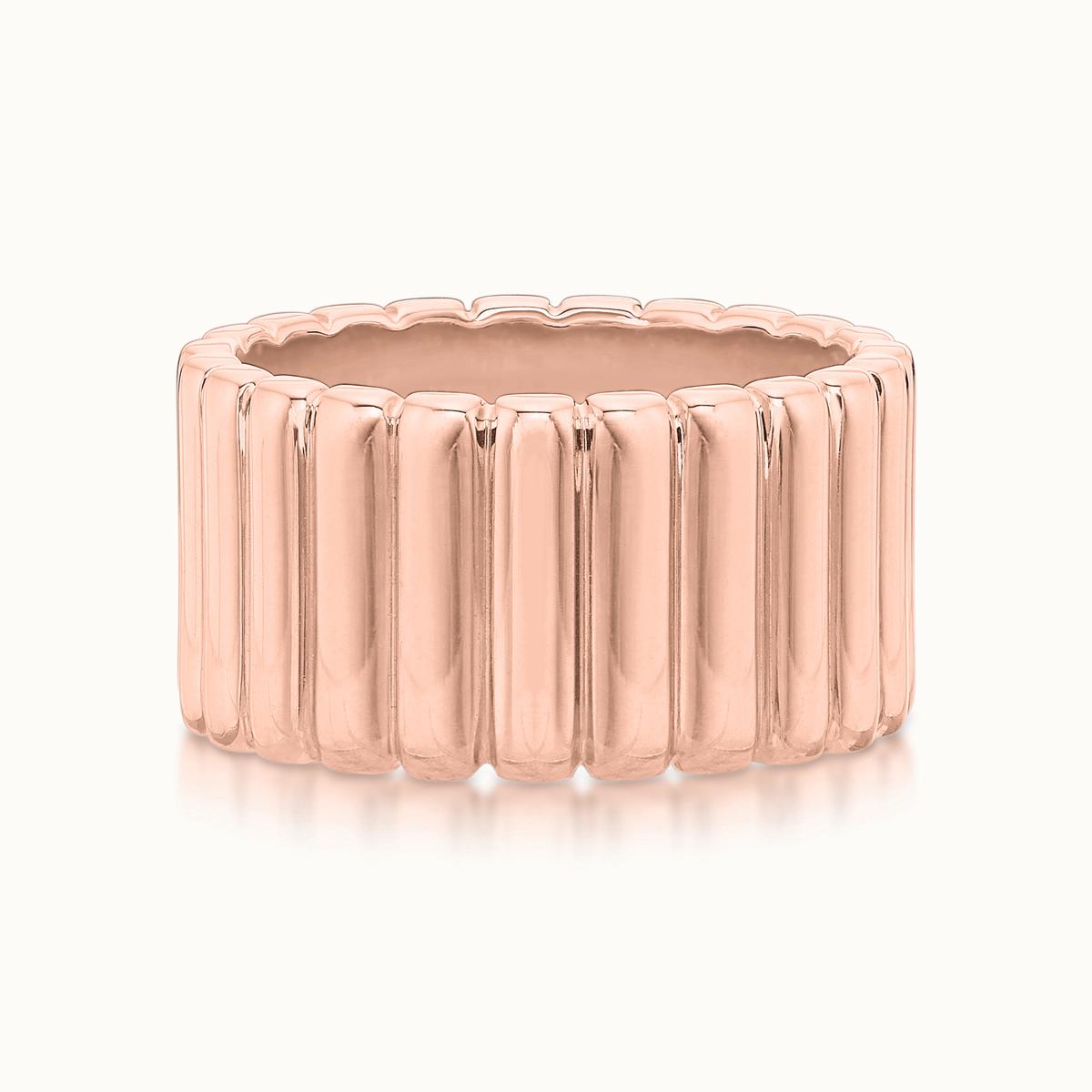 Aubri Statement Fluted Band