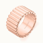 Aubri Statement Fluted Band
