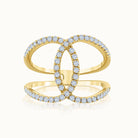 Cross Over Diamond Band