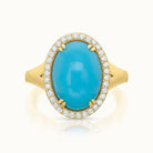 Taylor Sleeping Beauty Turquoise Ring