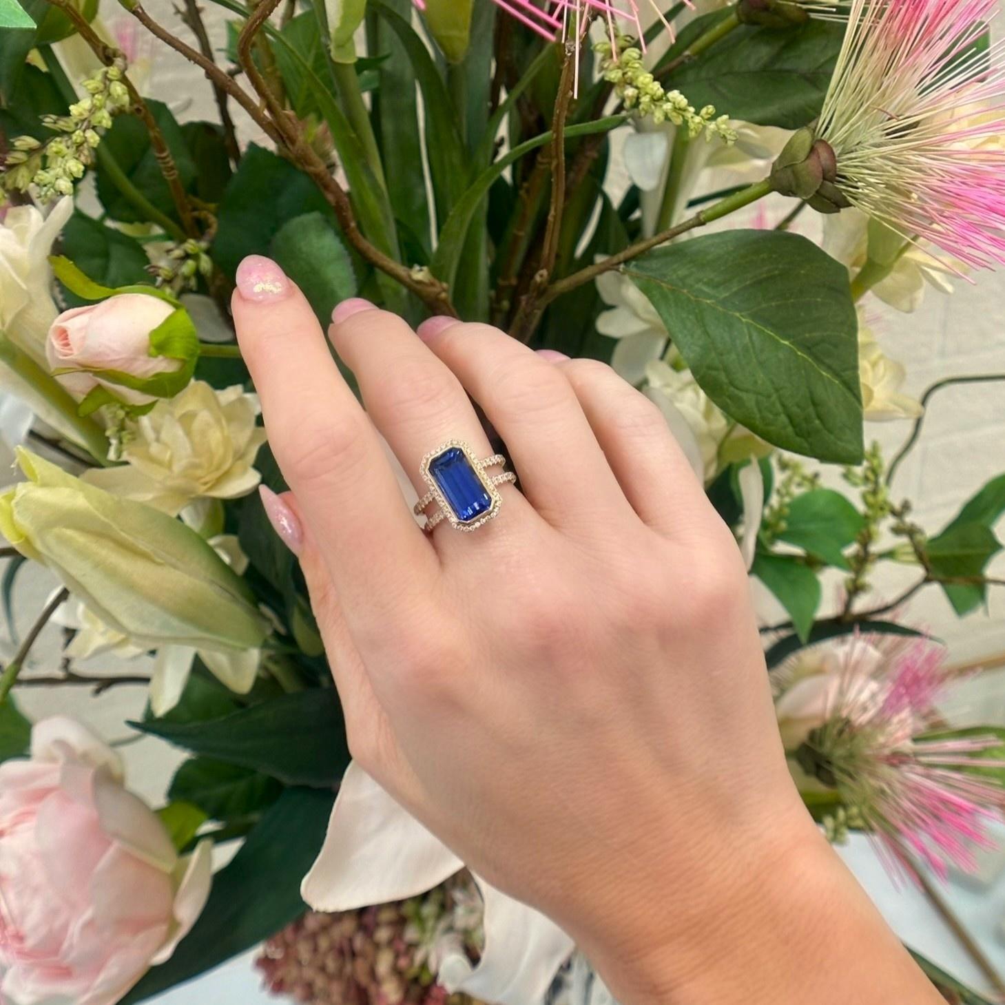 Gabriella Tanzanite Ring