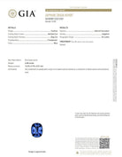 Kathleen Sapphire Three Stone Ring