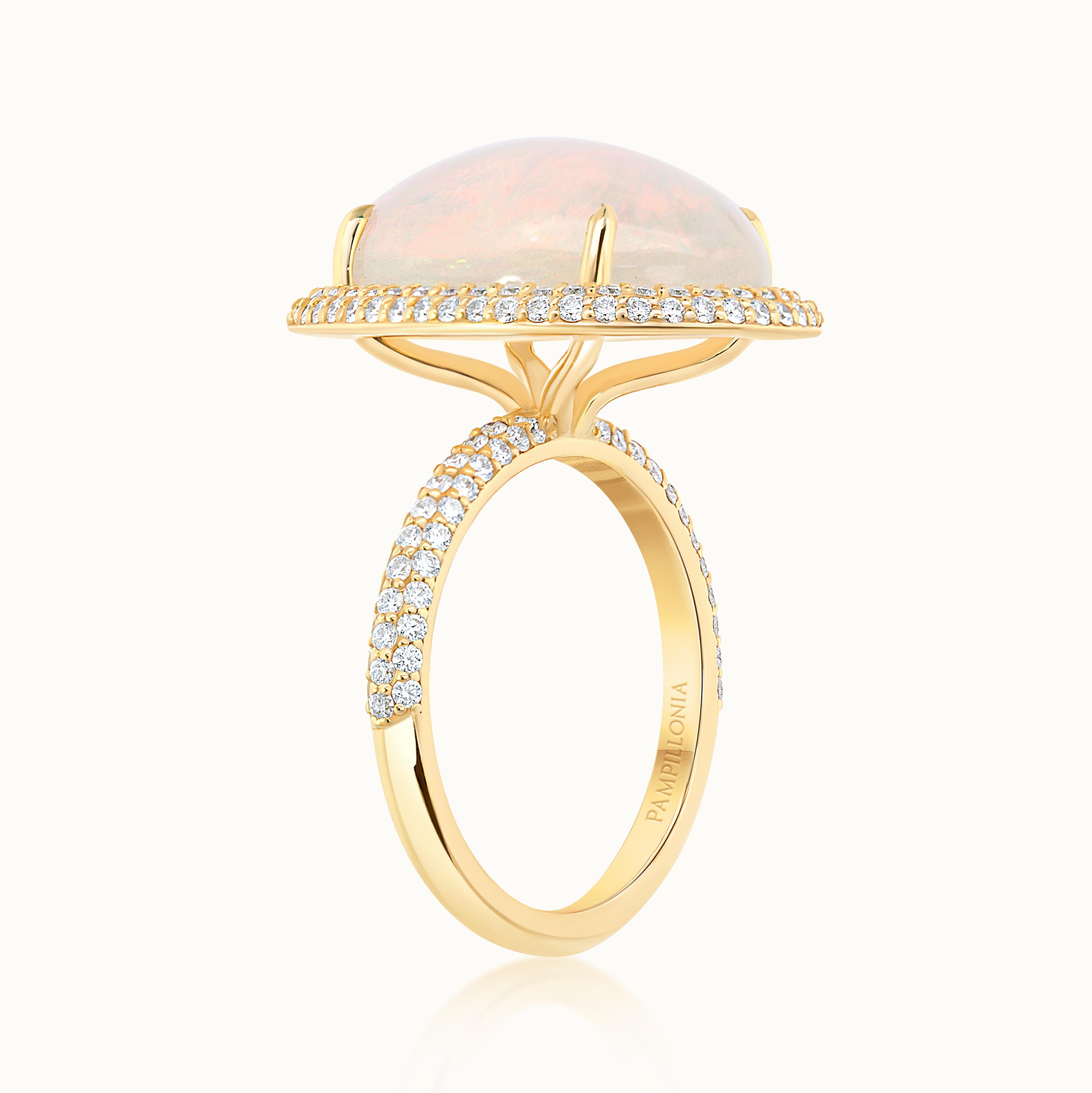 Kathleen Grand Opal Halo