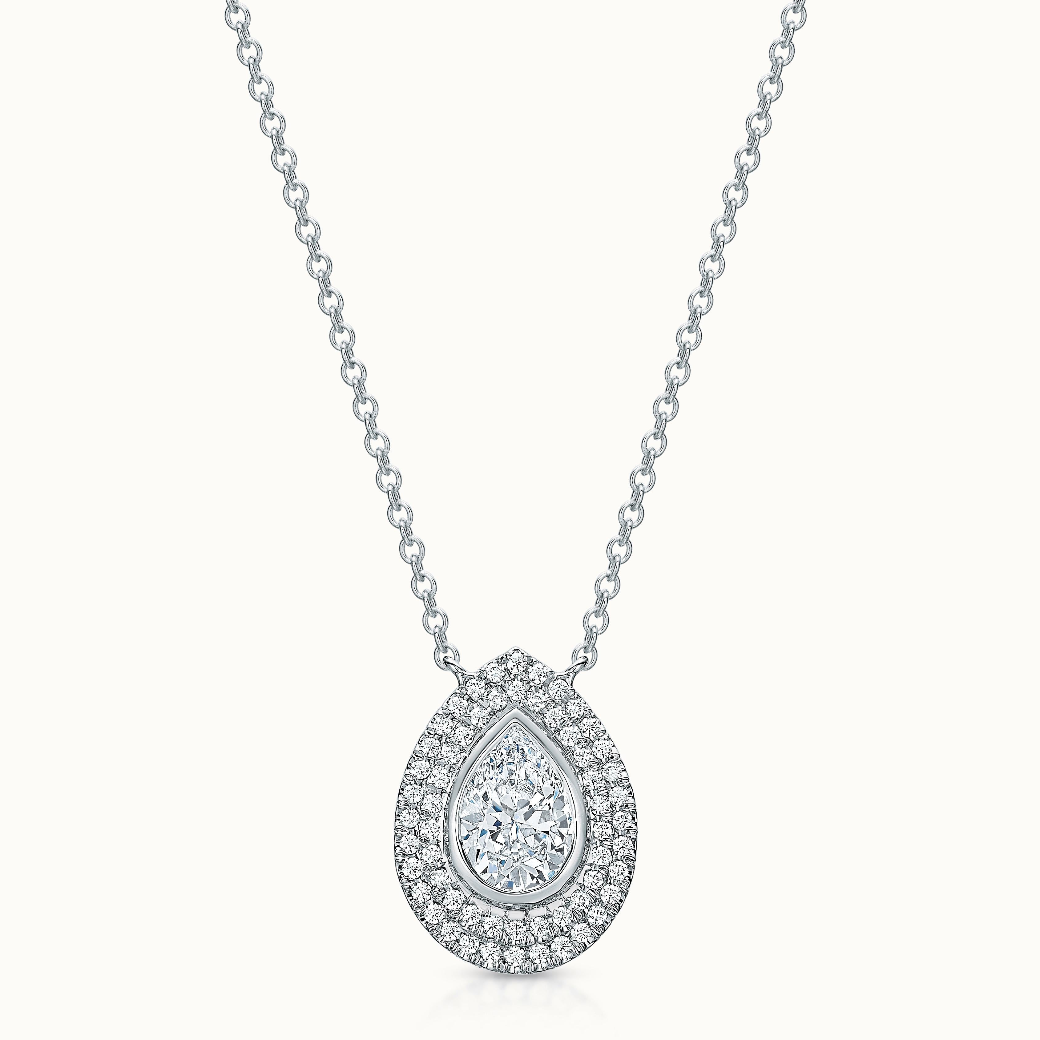 Gabriella Necklace Pear Diamond