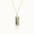 Taylor Emerald Cut Watermelon Tourmaline