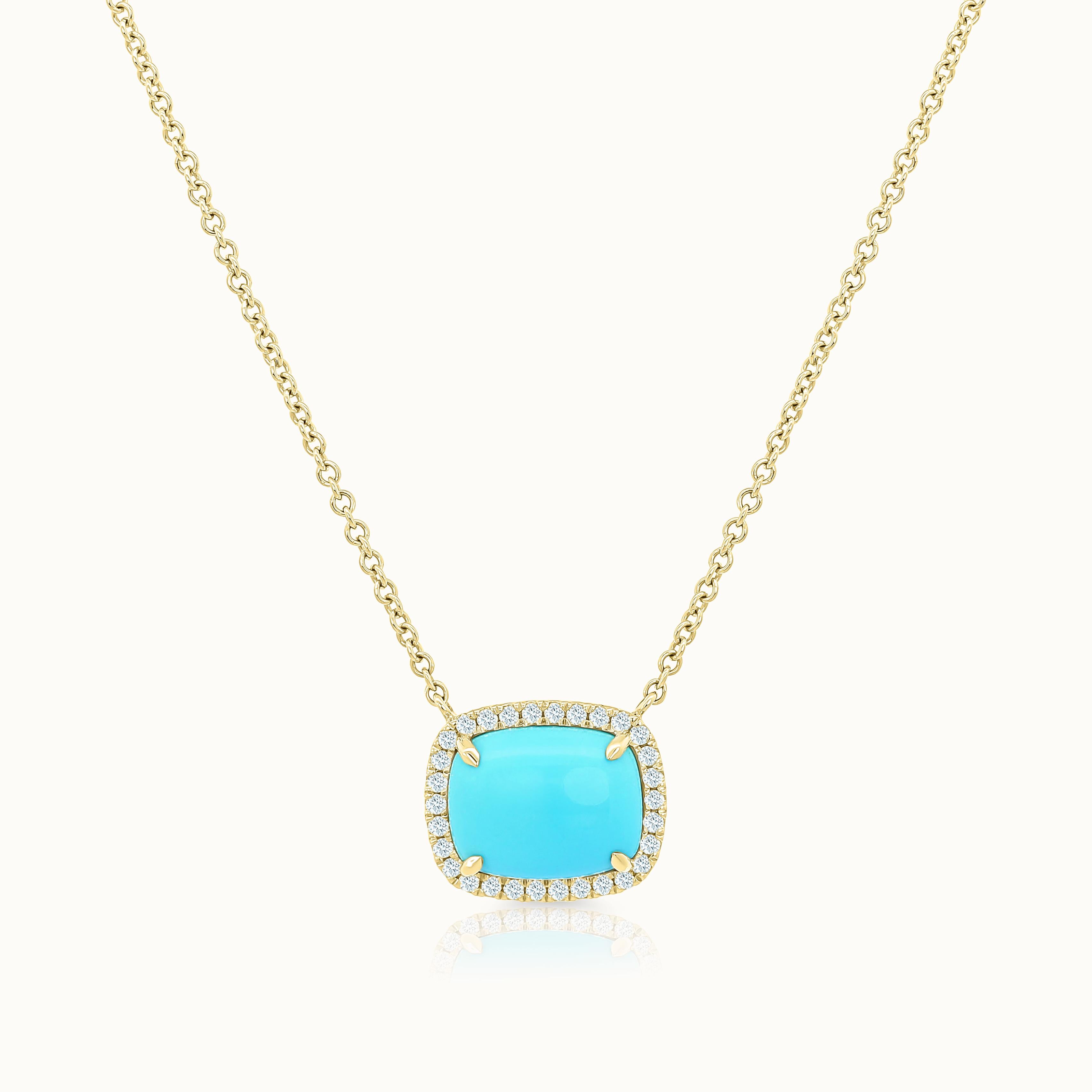 Taylor Turquoise Necklace Cushion