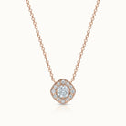 Holly Necklace Round Diamond
