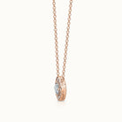 Holly Necklace Round Diamond
