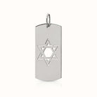 Signature Star of David Tag Necklace