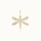 Dragonfly Pave Pendant