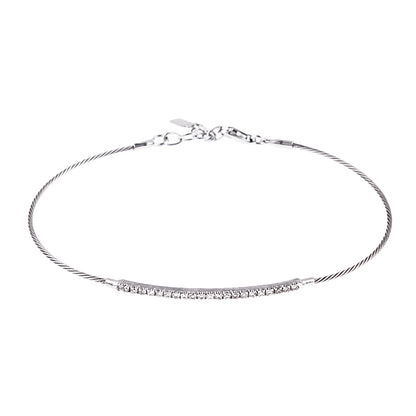 Diamond Cable Bracelet