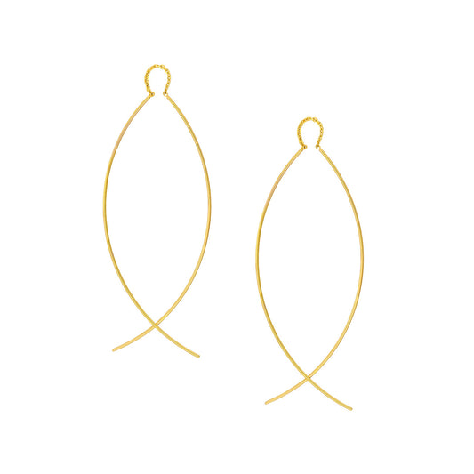 Curved Wire Earring Threaders