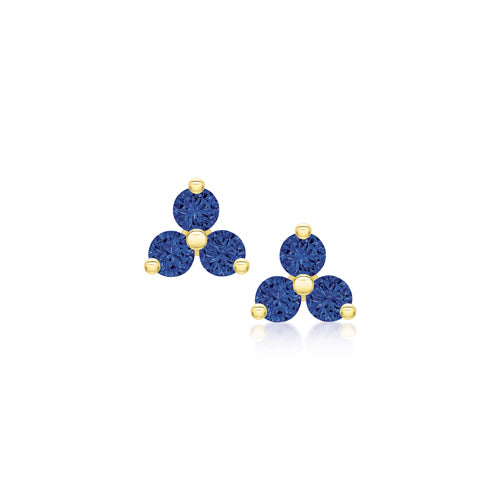 Lauren Petite Sapphire Studs