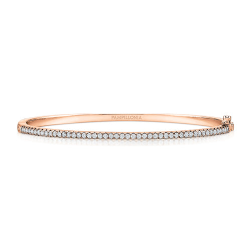 Lennon Petite Pavé Diamond Bangle