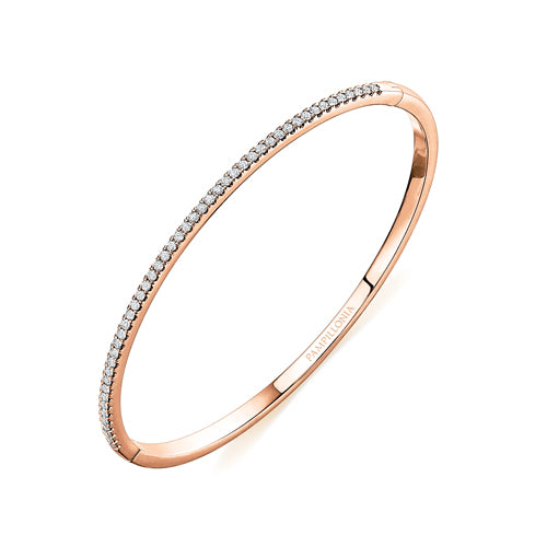 Lennon Petite Pavé Diamond Bangle