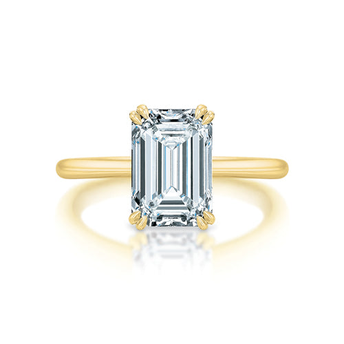 Lennon Emerald Cut Solitaire