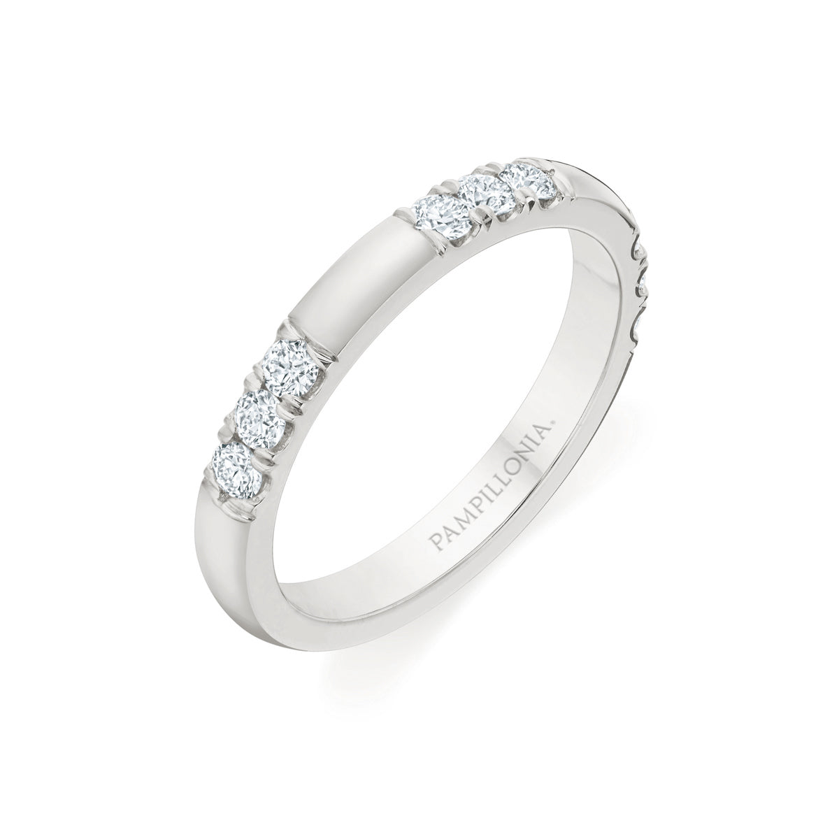 Lennon Trio Diamond Semi Eternity Band