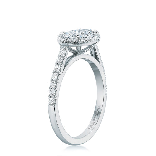 Kate East & West Marquise Diamond Halo