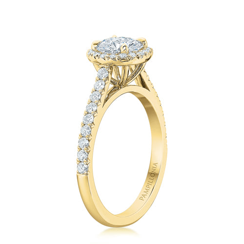 Kate 1.31 ct Round Diamond Halo