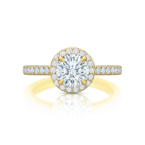 Kate 1.31 ct Round Diamond Halo