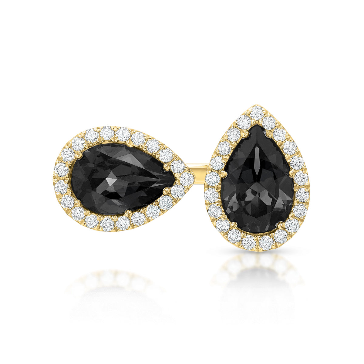 Kate Open Onyx Ring