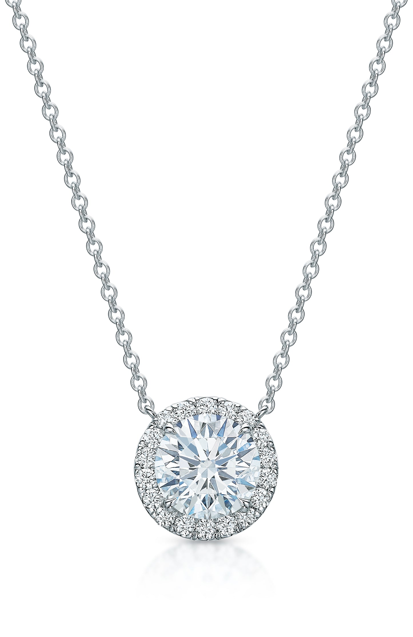 Kate 1.00 ct Round Diamond Pendant